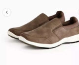 Brown Faux Suede Slip-On Shoes – Free C&C