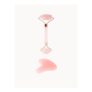 Brushworks Brushworks HD Rose Quartz Resin Roller & Gua Sha