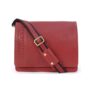 Bucklestone Mens Leather Messenger Bag, Crossbody, 15-Inch Laptop