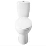 Budget Close Coupled Toilet Suite – Complete Pack, Dual Flush, Seat – Free C&C