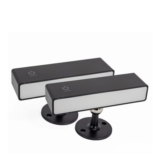 Buildcraft Set of 2 Rechargeable Wall Lights with Remote