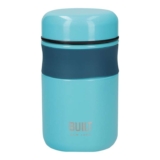 Built Double Wall Vacuum Insulated Food Flask, Stainless Steel, Teal, 490ml, Retro