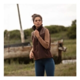 Burghley Herringbone Wax Gilet-18