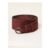 Burgundy Red Suede Waist Belt