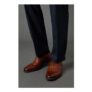 Burton Tan Leather Smart Oxford Brogue Shoes