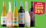Buy 6 or More Bottles of Wine – Save 25%