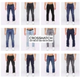 Buy One Get One Free Crosshatch Jeans Mix and Match 14 Colours & Styles (£14.99 each)