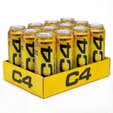 C4 Performance Energy Drinks Pineapple Head 500ml (12 pack) 160mg Caffeine, 250mg Betaine – 15% off coupon S& S £10.80