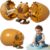 CHENRI 2026 Easters Gift, Wind-Up Animal Hatching Surprise Egg, Hatching Dinosaur Egg Toy for Kids, Spinning Egg Hatches into Walking Dinosaur, Wind-Up Surprise Eggs Gift for Kids Party (Capybara)