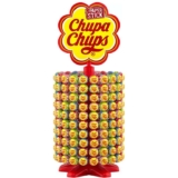 CHUPA CHUPS – Assorted Lollipop Carousel – 7 Classic Flavours – 200 Lollies (£20.16 S&S)