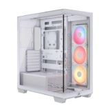 CORSAIR 3500X LX-R RGB iCUE LINK Mid-Tower PC Case 3x Pre-Installed LX120-R RGB Fans, Includes iCUE LINK System Hub, GPU Anti-Sag Arm