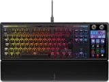 CORSAIR GALLEON 100 SD RGB Mechanical Wired Gaming Keyboard QWERTY UK, Elgato Stream Deck-Integrated, Pre-Lubed MLX Pulse Thocky Hotswappable PBT Double-Shot Switches, FlashTap SOCD, 8,000Hz Black