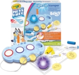 CRAYOLA Bluey Color Wonder Magic Light-Up Stamper Includes 10 Bluey Stamps, 3 Markers, Stickers & 18 Colouring Pages Magic Colouring Fun for Kids Ages 3