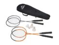 CRIVIT Badminton Set – 4 Rackets and 3 Shuttlecocks