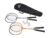 CRIVIT Badminton Set – 4 Rackets and 3 Shuttlecocks