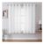 CUCRAF Voile Curtains off White, 69-Inch Drop, 2 Panels