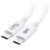 Cable Matters USB-IF Certified 1m 240W USB-C Cable, USB 2.0, No Video Support White Sold by Cable Matters / FBA