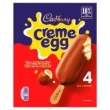 Cadbury Creme Egg Ice Creams 4 x 90ml (360ml)