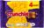 Cadbury Crunchie, Honeycomb Centre Covered in Milk Chocolate, Multipack of 4 x 32 g (£1.47 S&S)