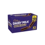 Cadbury Dairy Milk Wafer Rolls 24 X 8g