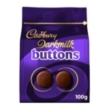 Cadbury Darkmilk Chocolate Buttons Bag 100g