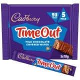 Cadbury Time out Orange/Milk chocolate covered Wafer 5x18g – Clubcard price