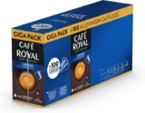 Café Royal Lungo – 100 x Nespresso Compatible Coffee Capsules, 100% Arabica, Medium Roast, Intensity 5/12