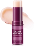 Calcium Volume Multi Balm Stick Firming & Anti-Wrinkle Calcium Balm Stick with Collagen, Shea Butter & Natural Oils Skincare for Hydrating, Lifting & Nourishing Eyes, Face, Neck & Lips, Por