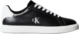 Calvin Klein Womens Low Pro Leather Cupsole Trainers
