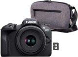 Canon EOS R100 RF-S 18-45mm F4.5-6.3 IS STM Lens – Compact Mirrorless Digital Camera