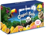 Capri-Sun Zero Jungle Kids Juice Drink (8 x 200ml), No Added Sugar – Made with Real Fruit Juice – No Preservatives, Artificial Colours, or Flavours – Vegan, Gluten Free