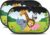 Car Window Shades for Baby with Certified UV Protection – Optimal Darkness with Suction Cups in Universal Size 51 x 31 cm – Safari Animals Design – Pack of 2