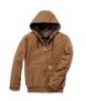 Carhartt 104050 Duck Active Jacket Black/Brown – sizes S-2XL