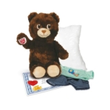 Casdon Build-a-Bear Toy Bear with Outfit and Accessories