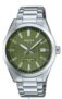 Casio Edifice Green Dial Silver Tone Stainless Steel Bracelet Watch