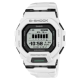 Casio G-Shock GBD-200 (Black/White) Positive MIP Screen, Step Tracking, Bluetooth Digital Watch – With Code