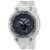 Casio Gents 48.00mm G-Shock Quartz Watch with Black Digital dial and Clear Plastic/Resin Bracelet Strap GA-2100SKE-7AER