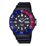 Casio MRW-230H-1E2VEF Blue/Red (See Link to Black Version Below)