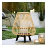 Catalina Bamboo LED Lantern