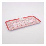 Cath Kidston Pink Patterned Melamine Serving Platter 20x38cm