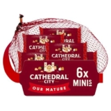 Cathedral City Minis Mature Cheddar Cheese and Lighter 6 pack (instore Binley)