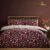 Catherine Lansfield Autumn Pumpkins Reversible Single Duvet Cover Set with Pillowcase Plum