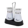 Cejenwe Salt and Pepper Cruet Set White