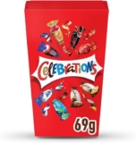 Celebrations Milk Chocolate Mini Box of Chocolates & Biscuit Bars 69g