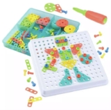 Chad Valley Create & Screw Mosaic Building Kit – Free C&C