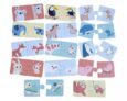 Chad Valley: Mom & Baby 28 Piece Puzzle, Daily Routine Magnetic Jigsaw/ Colour Matching Educational Puzzle/ Memory Colour Game £5 Free C&C