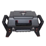 Char-Broil X200 Grill2Go – Portable Barbecue Grill with TRU-Infrared Technology, Grey Cast Aluminium