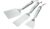 Charbroil BBQ 3 Piece Stainless Steel Griddle Starter Kit Free C&C