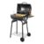 Charcoal BBQ Grill Smoker with Side Shelves
