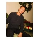 Charcoal Collared Long Sleeve Knitted Polo Top